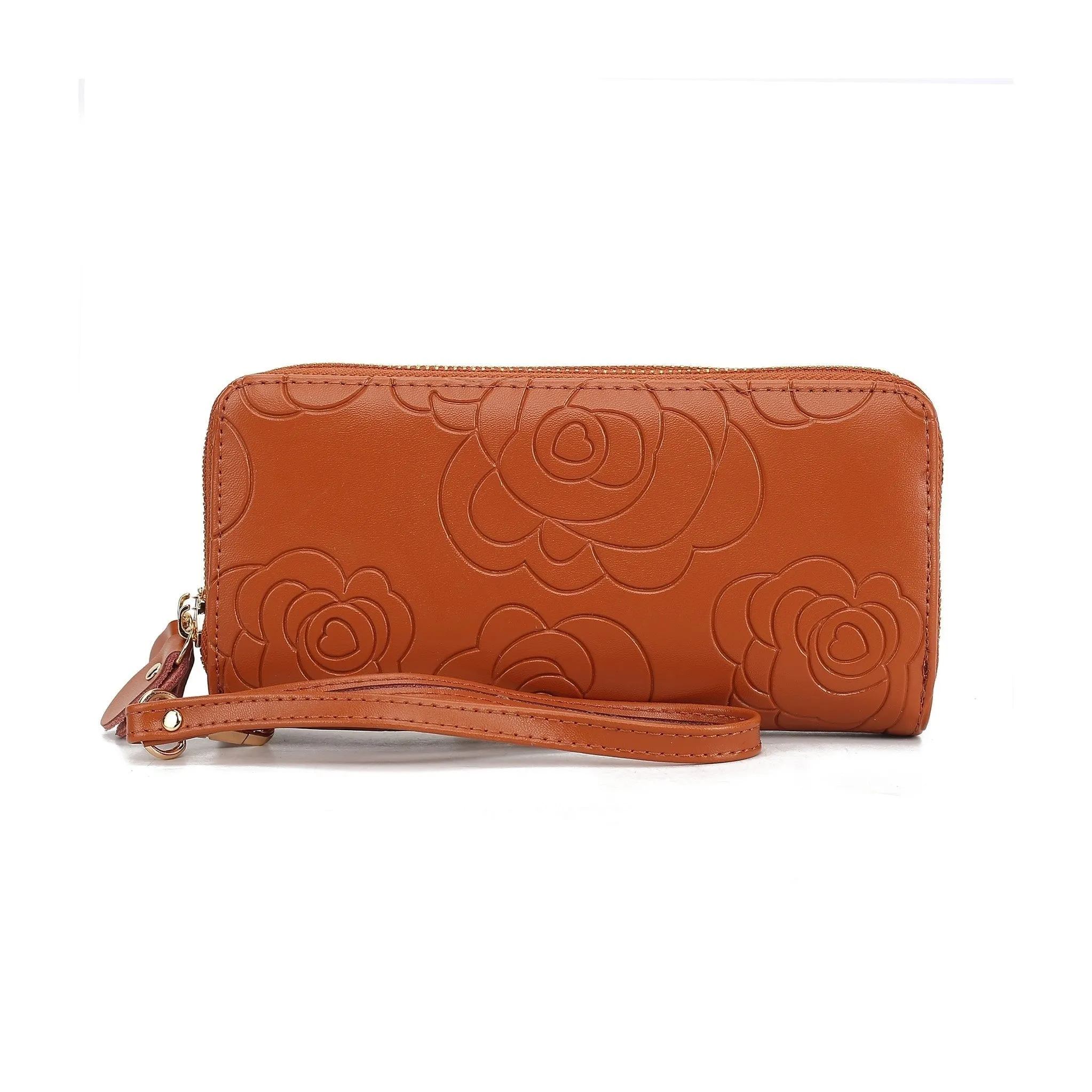 Mkfcollection Ellie Leather Wallet Vegan Leather Designer Handbag sold by Zulily product image thumbnail 2