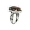 YS Gems Sterling Silver Oval Tiger Eye Ring sold by Zulily