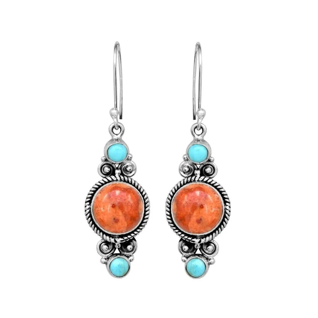 YS Gems Sterling Silver Blue Mohave Turquoise Gemstone Earring - 0.55 x 1.73 sold by Zulily