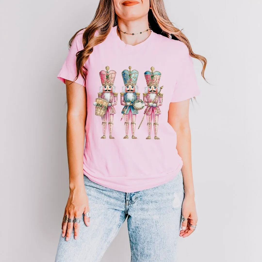 Nutcracker Pink Short Sleeve Crewnneck Tee sold by Zulily product image thumbnail 4