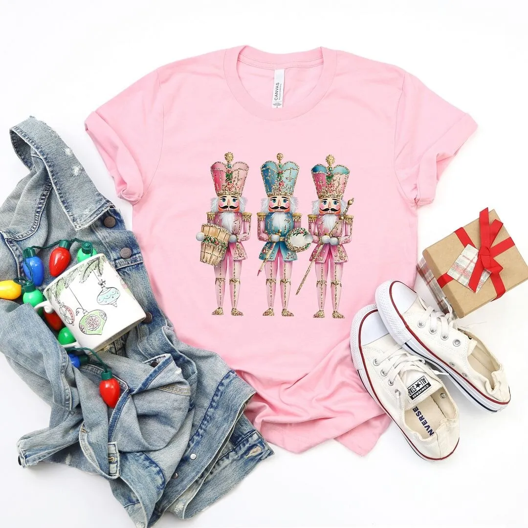 Nutcracker Pink Short Sleeve Crewnneck Tee sold by Zulily