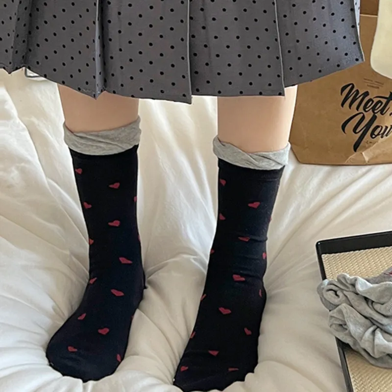 Black Heart Socks sold by Zulily