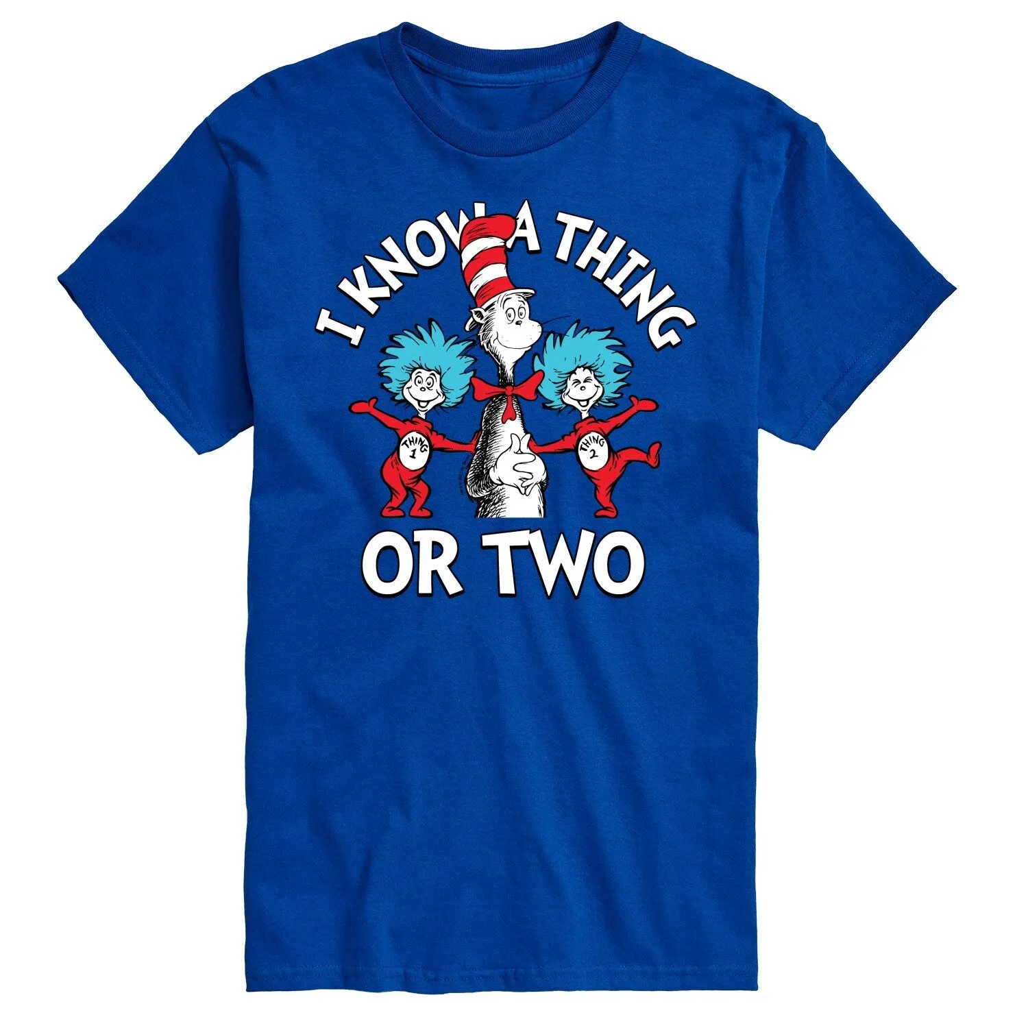 Men's Dr. Seuss I Know A Thing or Two Short Sleeve Tee sold by Zulily