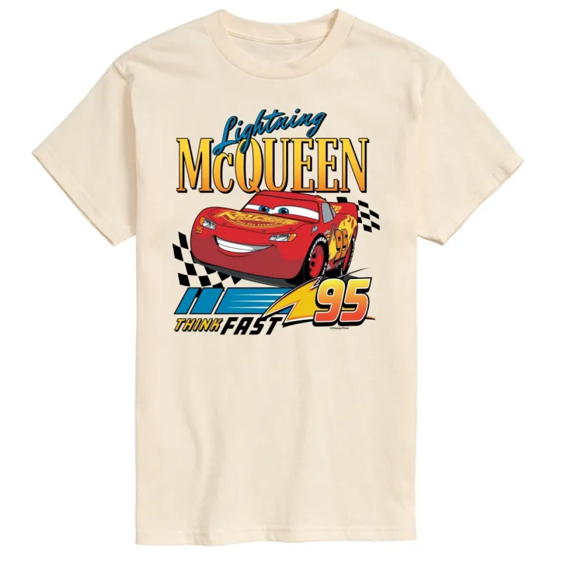 Men's Cars Lightning McQueen Short Sleeve Tee sold by Zulily