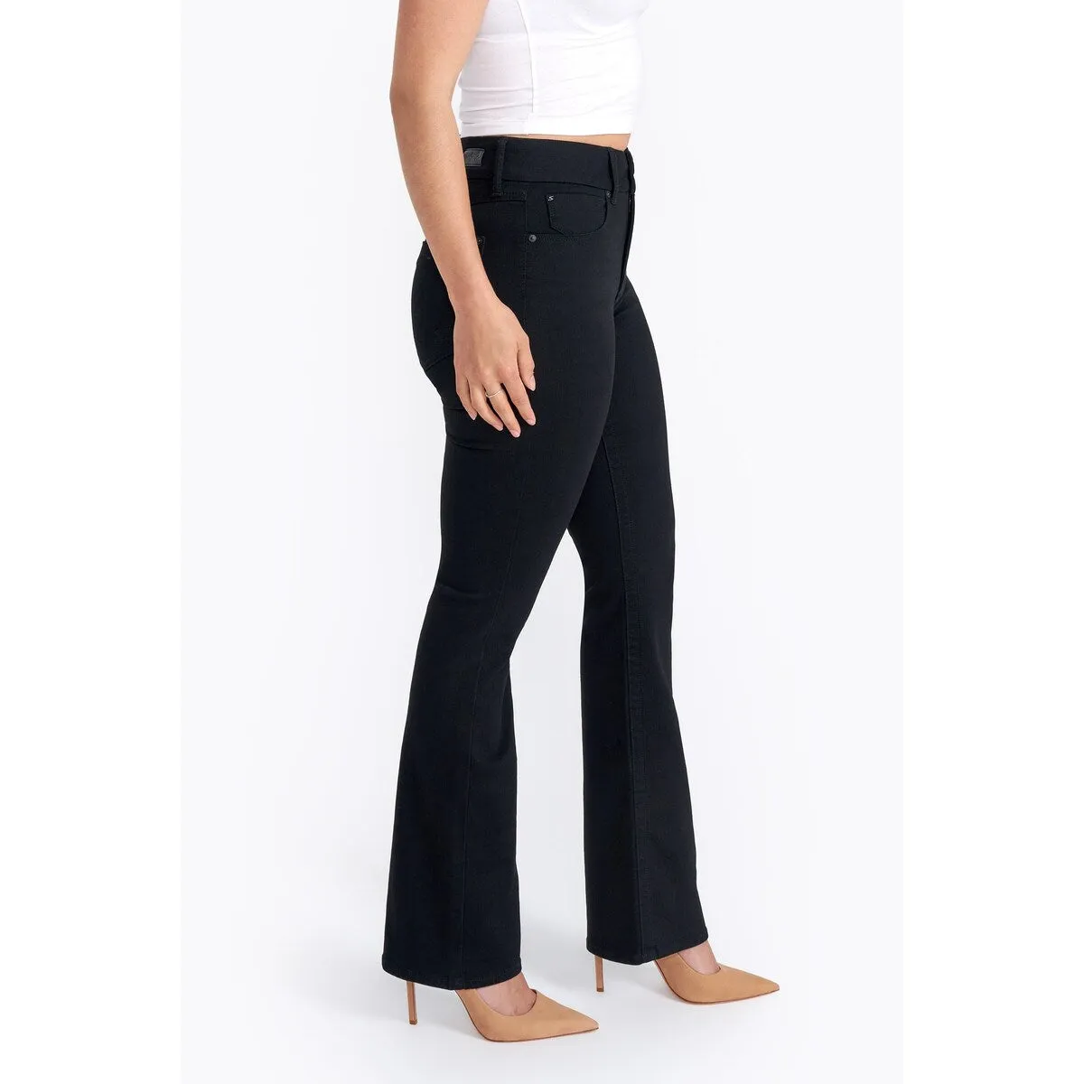 Tummyless High Rise Boot sold by Zulily product image thumbnail 2