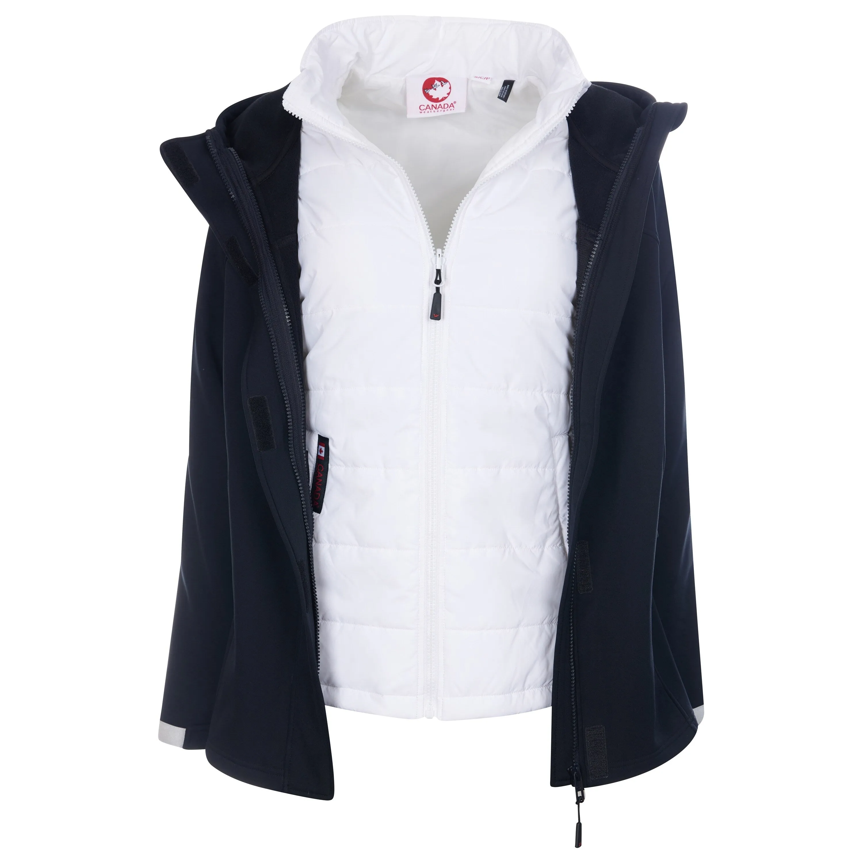 Ladies Softshell 3 in 1 Jacket sold by Zulily product image thumbnail 2