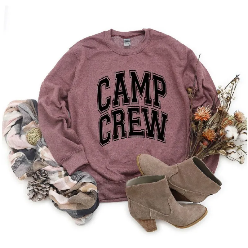 Camp Crew Varsity Graphic Sweatshirt sold by Zulily