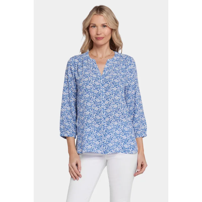 Ladies-Pintuck Blouse sold by Zulily