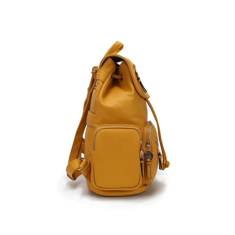 Ivanna Vegan Leather Women's Oversize Backpack sold by Zulily
