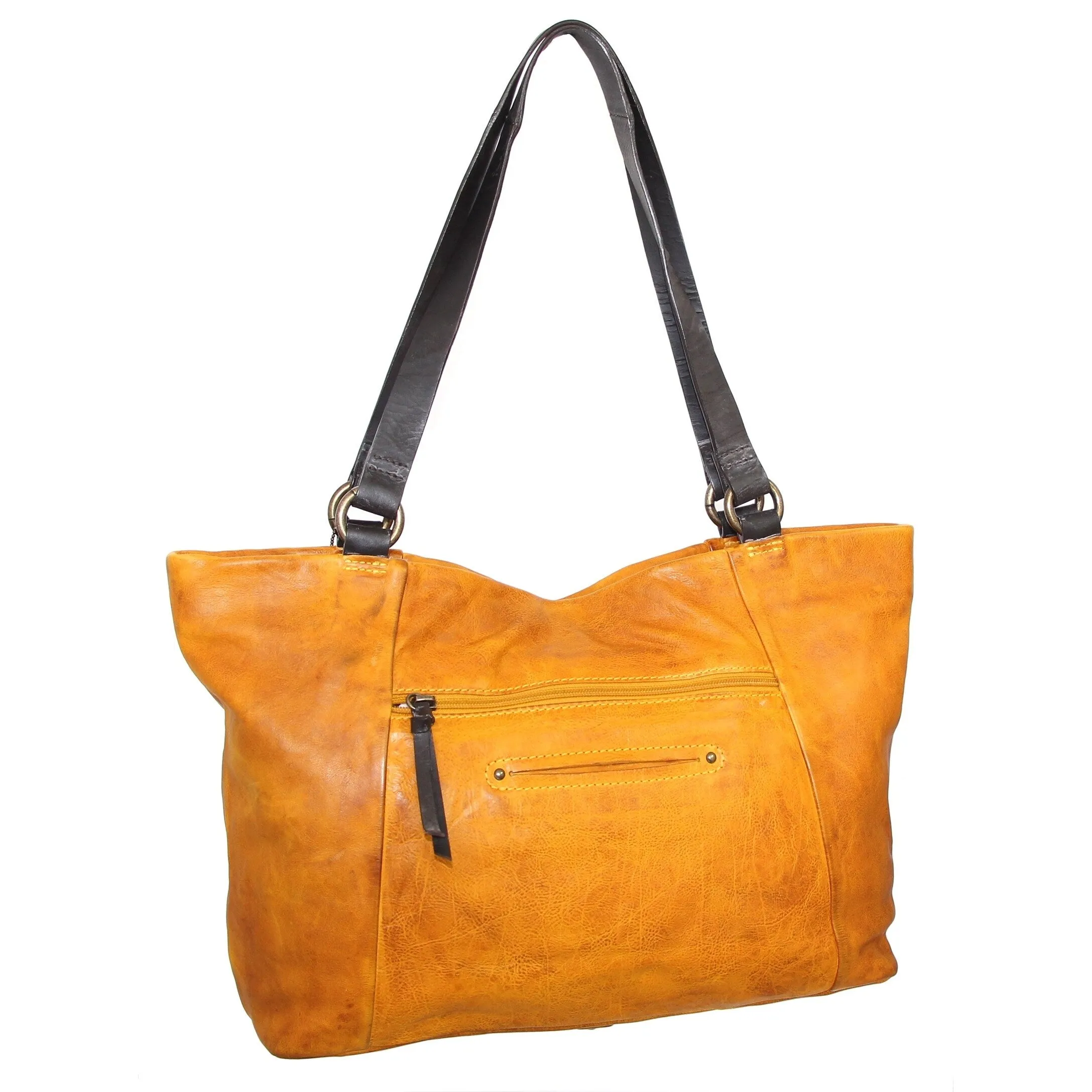 Nino Bossi Camden Leather Tote sold by Zulily product image thumbnail 5