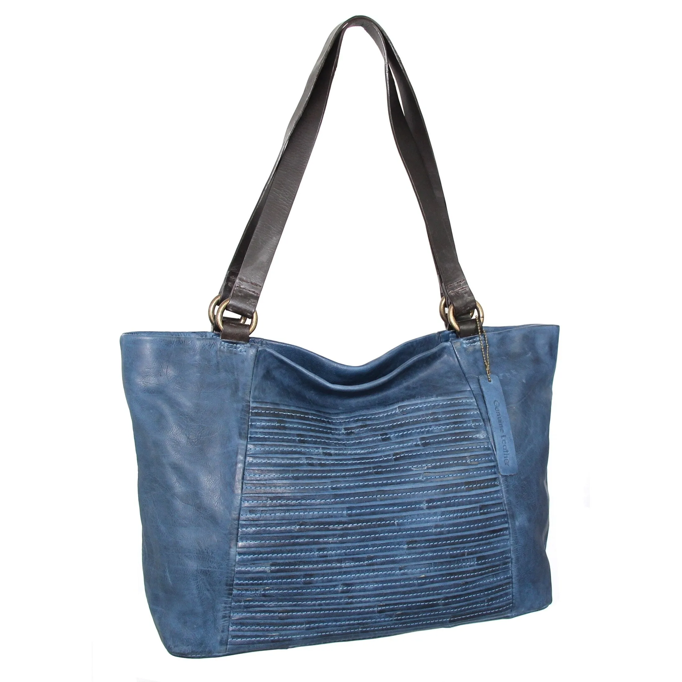 Nino Bossi Camden Leather Tote sold by Zulily