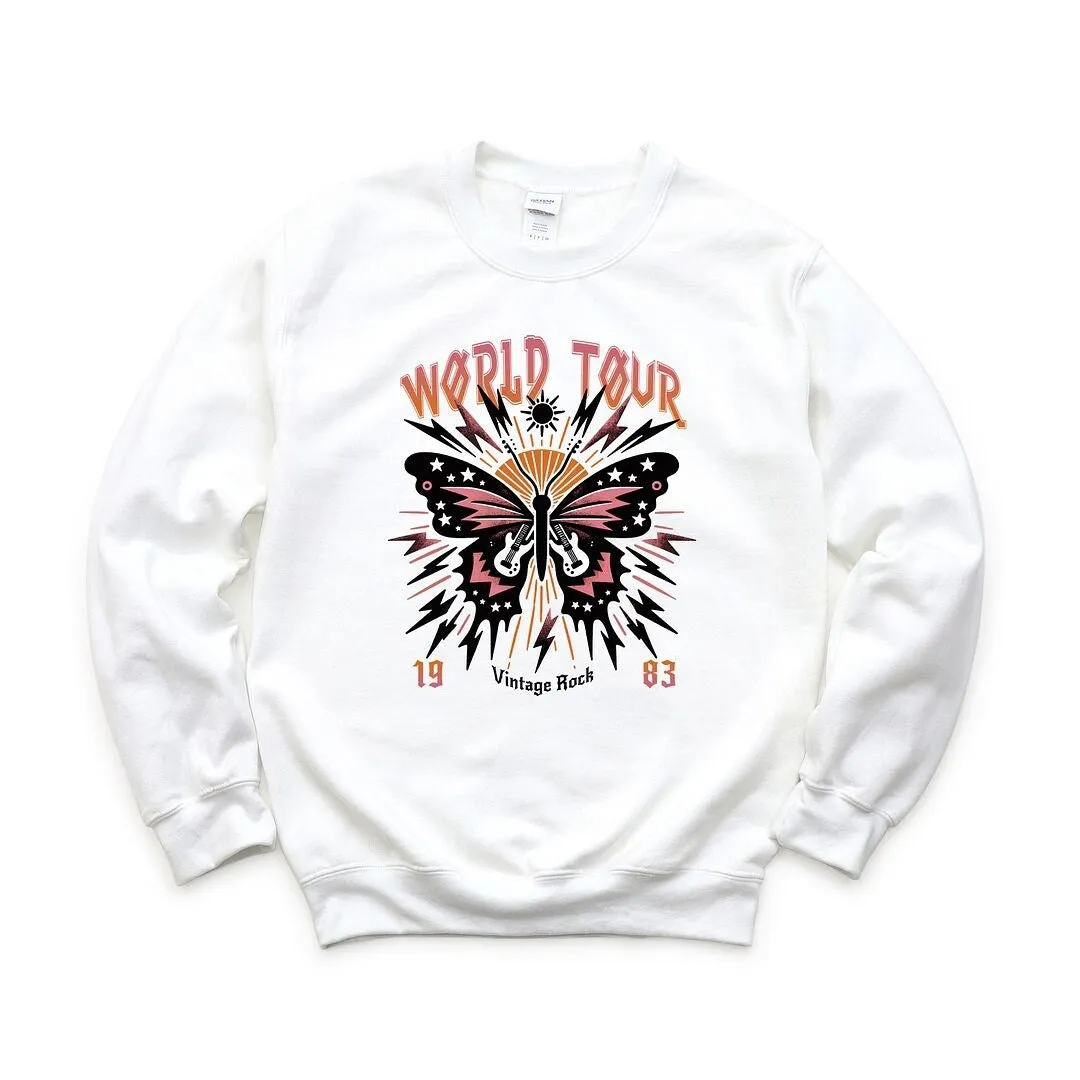 Vintage World Tour Graphic Sweatshirt sold by Zulily product image thumbnail 2