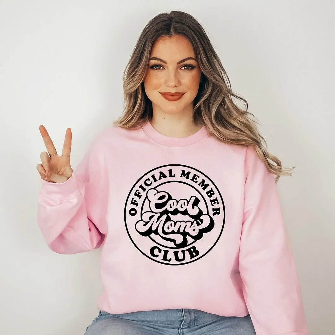 Official Member Cool Moms Club Graphic Sweatshirt sold by Zulily product image thumbnail 3