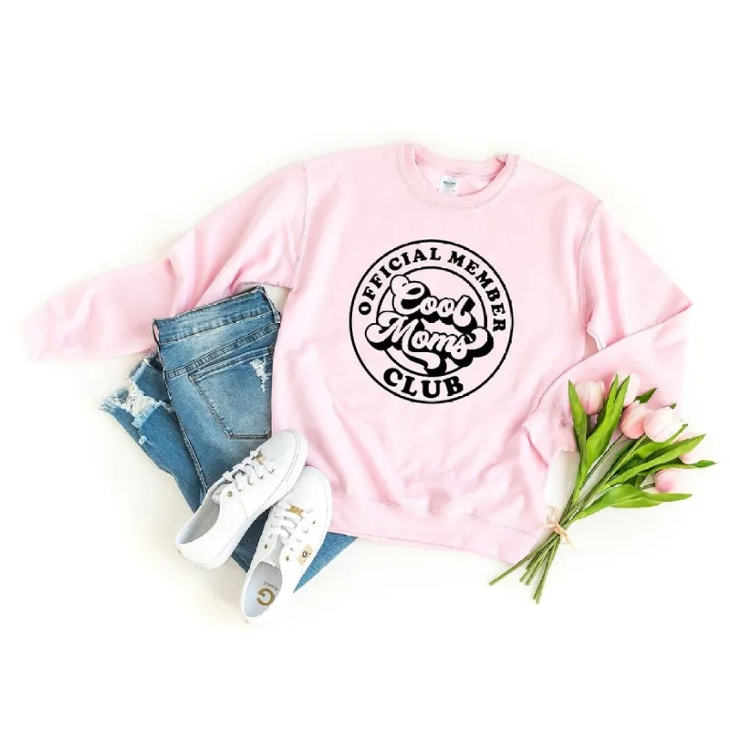 Official Member Cool Moms Club Graphic Sweatshirt sold by Zulily