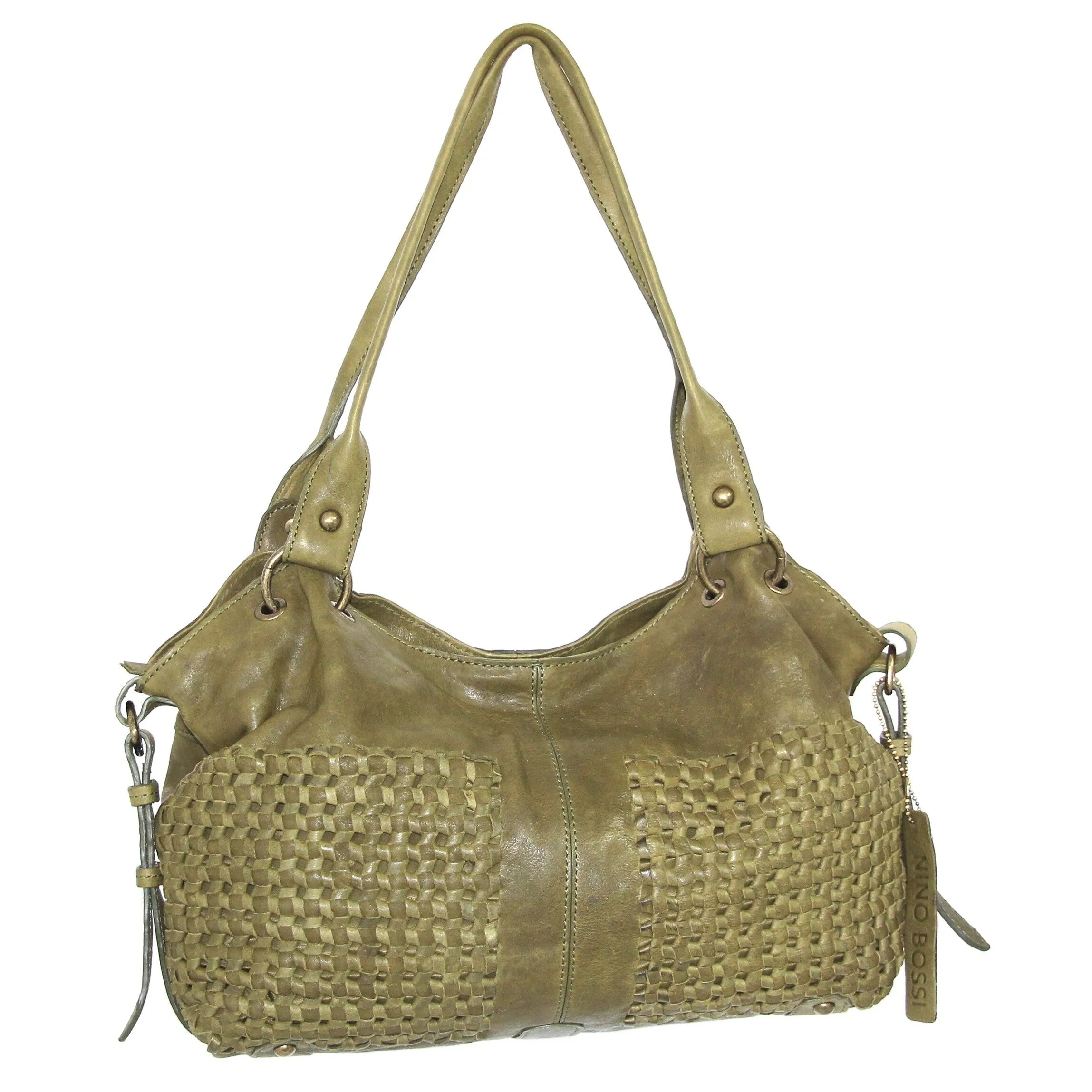 Nino Bossi Caroline Leather Satchel sold by Zulily product image thumbnail 5