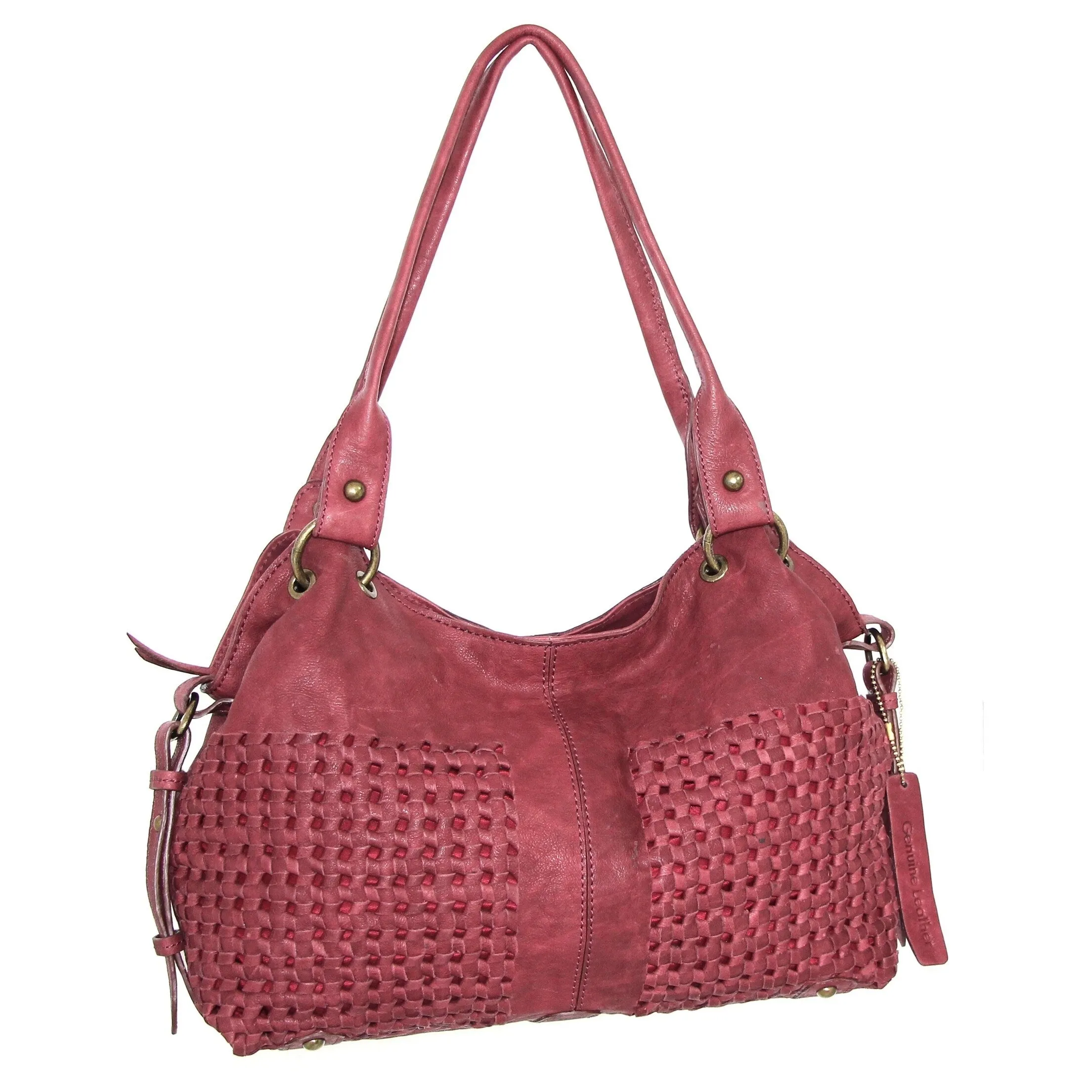 Nino Bossi Caroline Leather Satchel sold by Zulily product image thumbnail 2