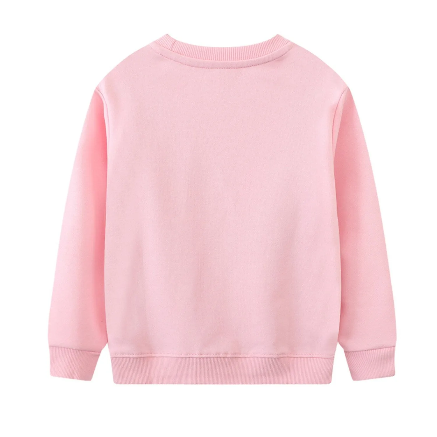 Pink Unicorn Round Neck Long-Sleeve Top sold by Zulily product image thumbnail 2