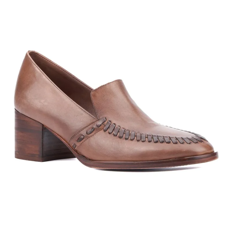 Vintage Foundry Co. Women's Elaine Loafer Heels made by Zulily