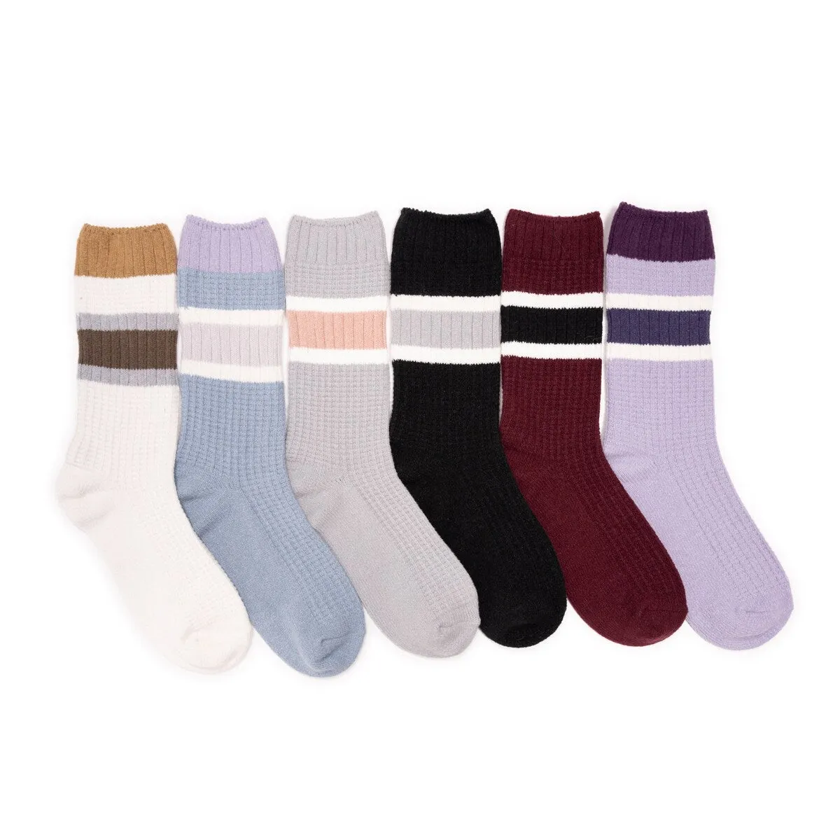 Women's Microfiber Boot Socks (6 Pack) sold by Zulily product image thumbnail 3
