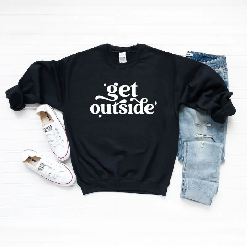 Get Outside Stars Graphic Sweatshirt sold by Zulily