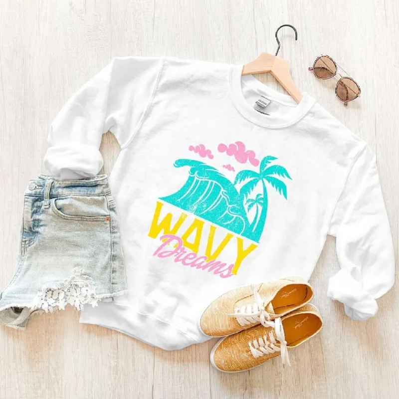 Wavy Dreams Graphic Sweatshirt sold by Zulily