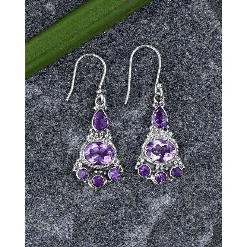 YS Gems Sterling Silver Rainbow Moonstone Gemstone Dangle Earring - 0.55 x 1.5 sold by Zulily product image thumbnail 4