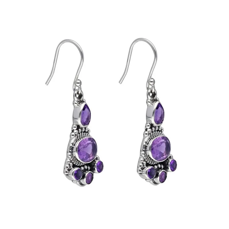 YS Gems Sterling Silver Rainbow Moonstone Gemstone Dangle Earring - 0.55 x 1.5 sold by Zulily
