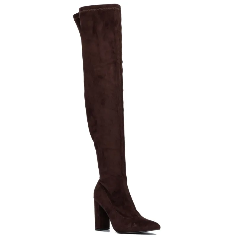 New York & Company Women's Monia Thigh High Boots made by New York & Company
