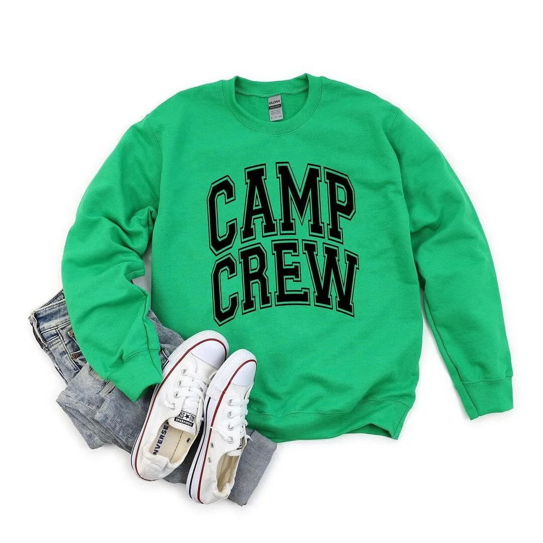 Camp Crew Varsity Graphic Sweatshirt sold by Zulily