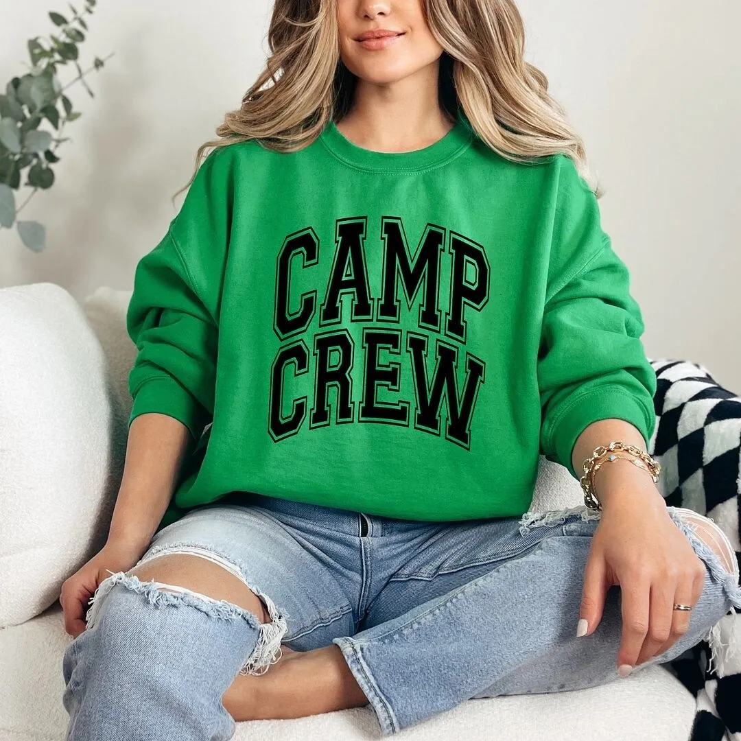 Camp Crew Varsity Graphic Sweatshirt sold by Zulily product image thumbnail 3