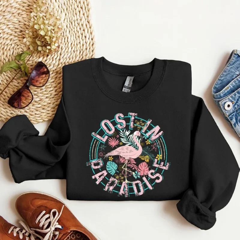 Lost In Paradise Graphic Sweatshirt sold by Zulily