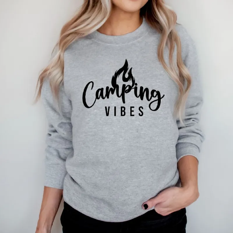 Camping Vibes Graphic Sweatshirt sold by Zulily