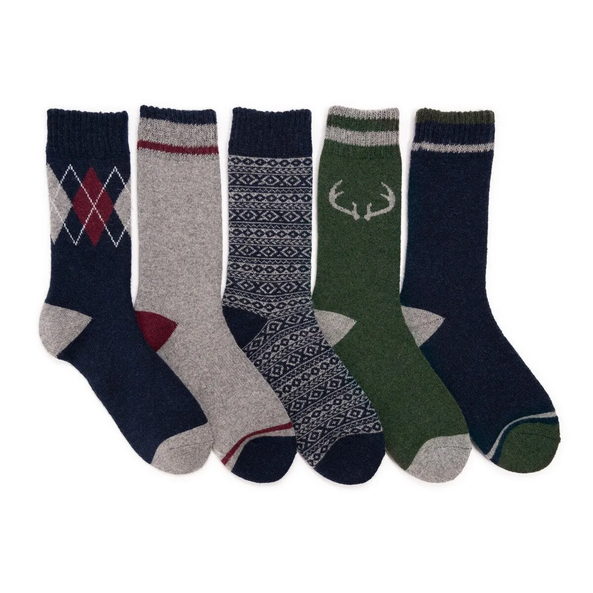 Men's 5pk Wool Socks sold by Zulily product image thumbnail 3