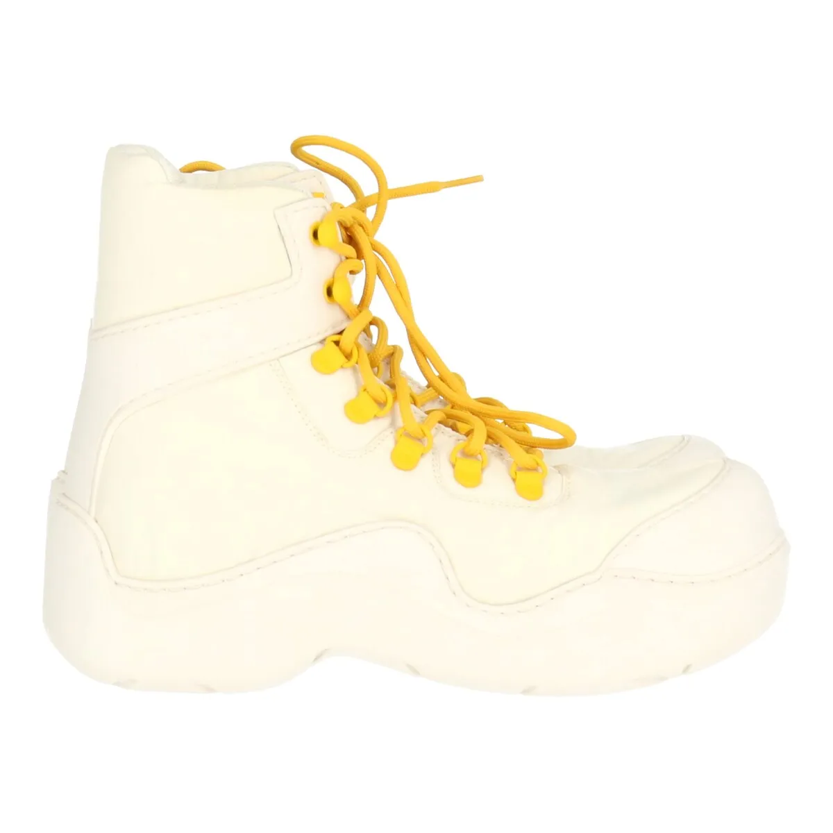 Bottega Veneta Womens Cream Boot sold by Zulily product image thumbnail 2