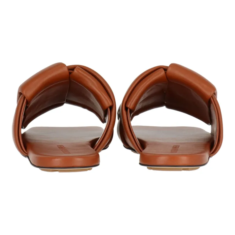 Bottega Veneta Womens Brown Mule sold by Zulily