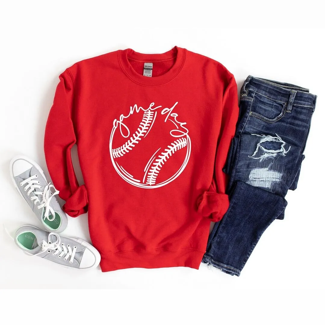 Game Day Baseball Graphic Sweatshirt sold by Zulily product image thumbnail 4