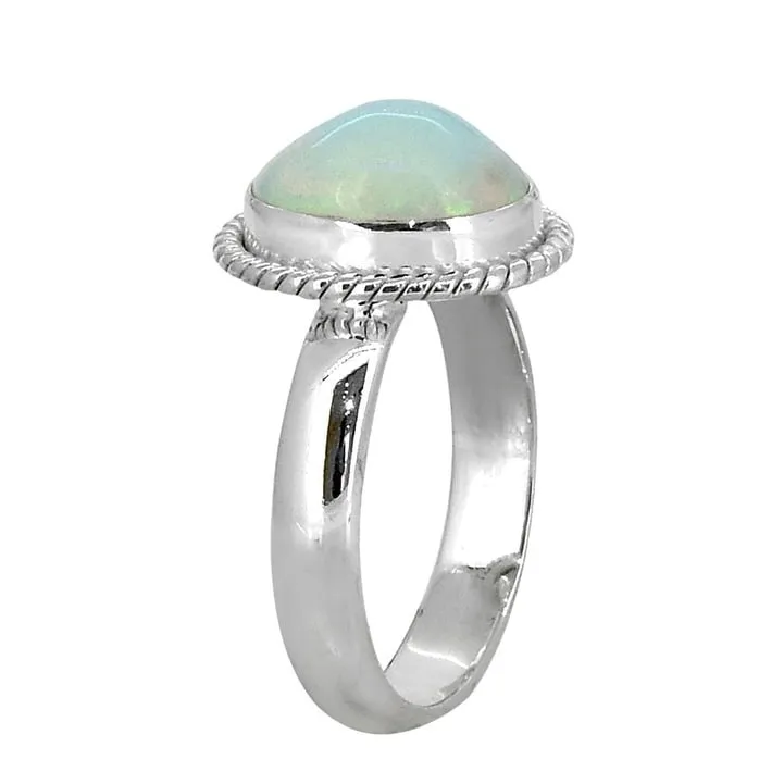 YS Gems Sterling Silver Ethiopian Opal Solitaire Ring sold by Zulily product image thumbnail 3