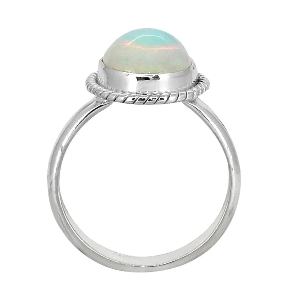 YS Gems Sterling Silver Ethiopian Opal Solitaire Ring sold by Zulily product image thumbnail 2