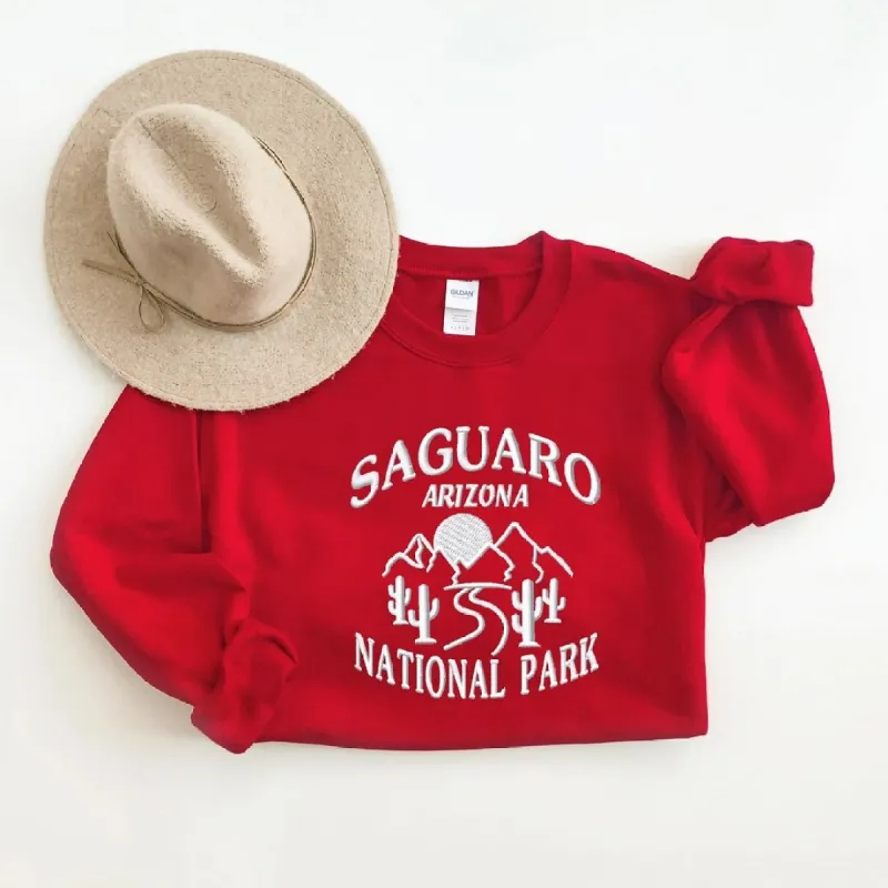 Embroidered Saguaro Arizona Graphic Sweatshirt sold by Zulily