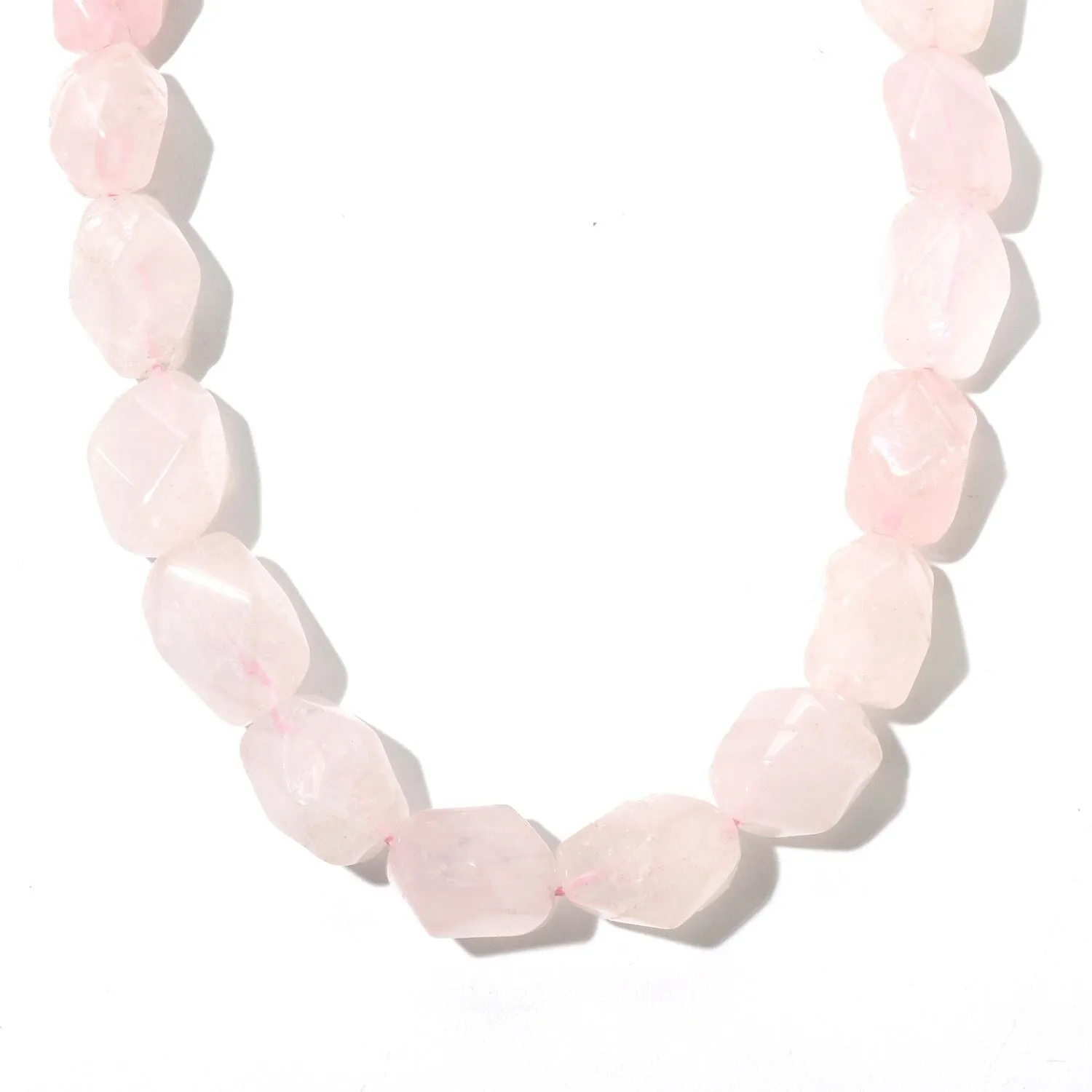 Sterling Silver Rose Quartz 20 inch Necklace sold by Zulily product image thumbnail 3