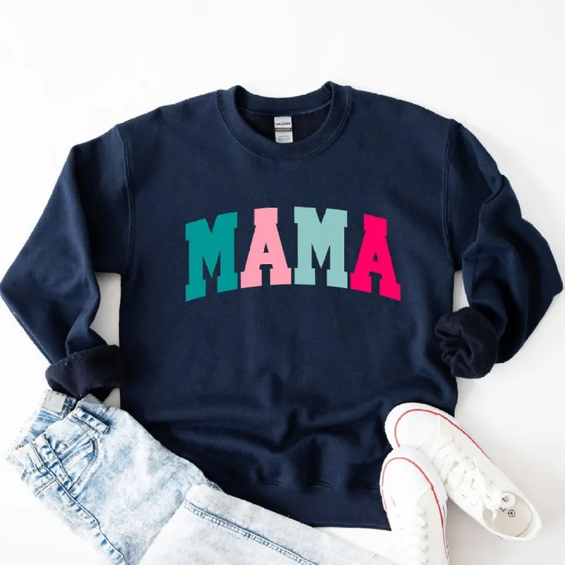Bright Mama Block Graphic Sweatshirt sold by Zulily