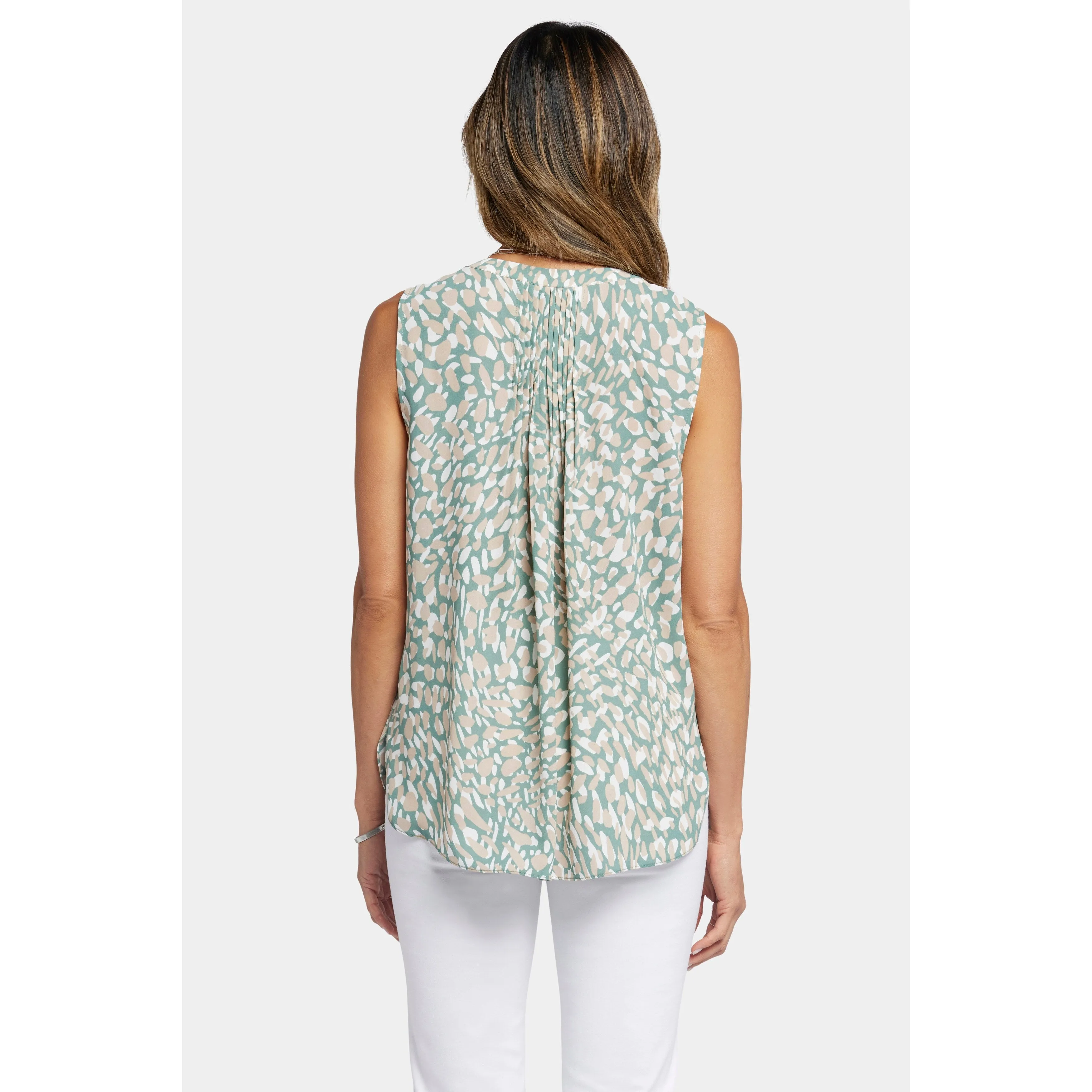 Ladies Petite-Sleeveless Pintuck Blouse sold by Zulily product image thumbnail 2