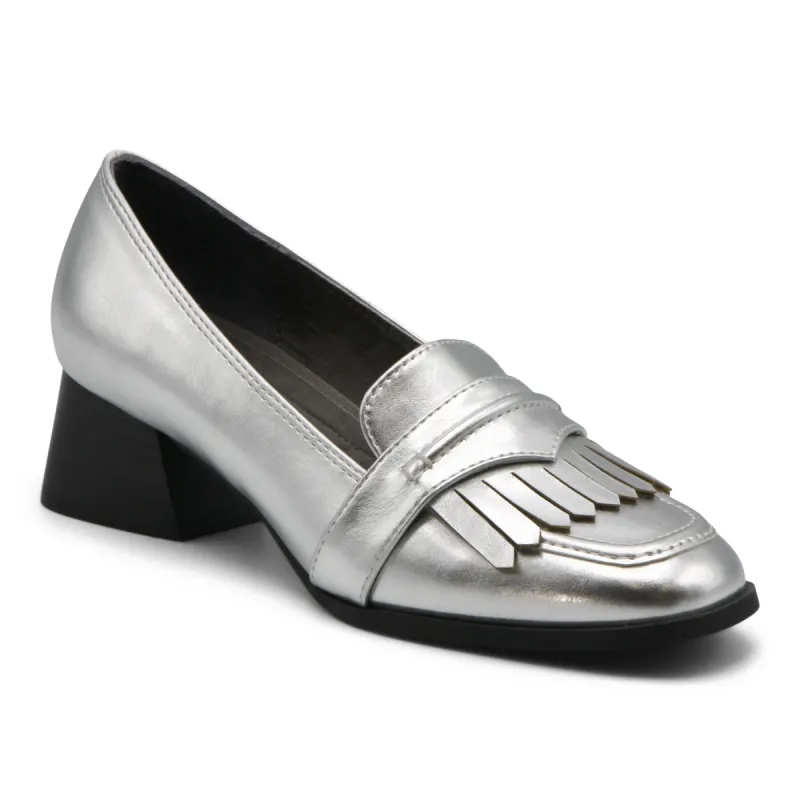 Adrienne Vittadini Blossom Crinkle Patent Loafer sold by Zulily