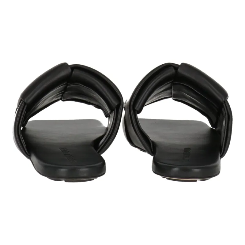 Bottega Veneta Womens Black Mule sold by Zulily