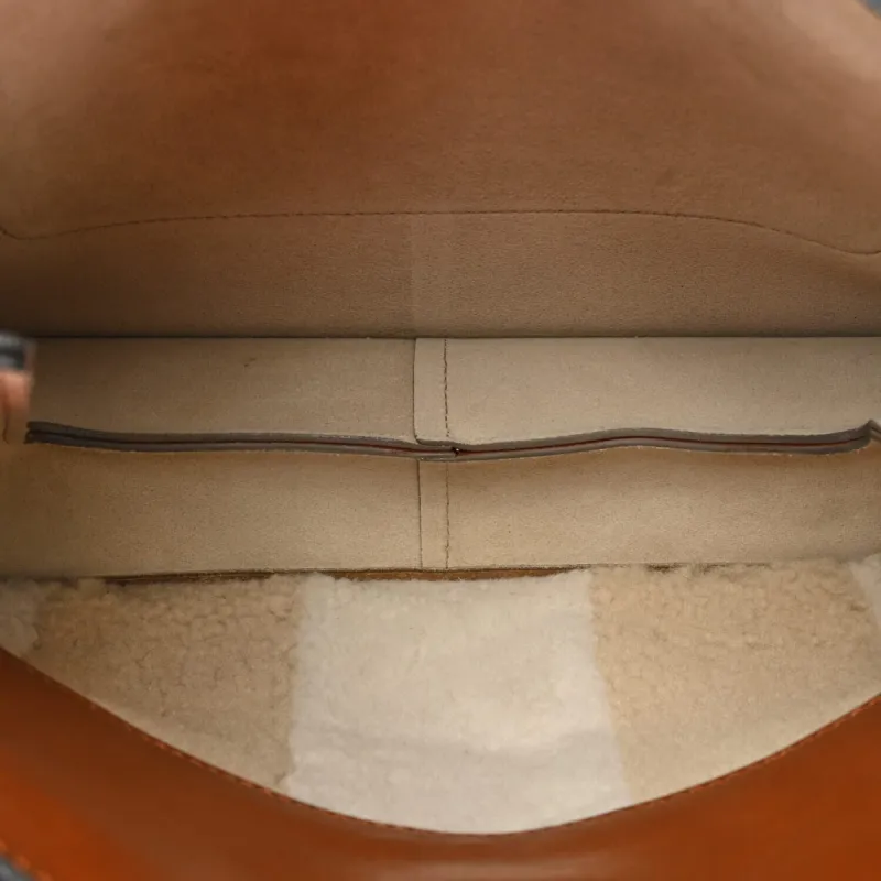 Chloe Calfskin Mini Faye Day Shoulder Bag Washed Blue (Pre-Owned) - Medium sold by Zulily