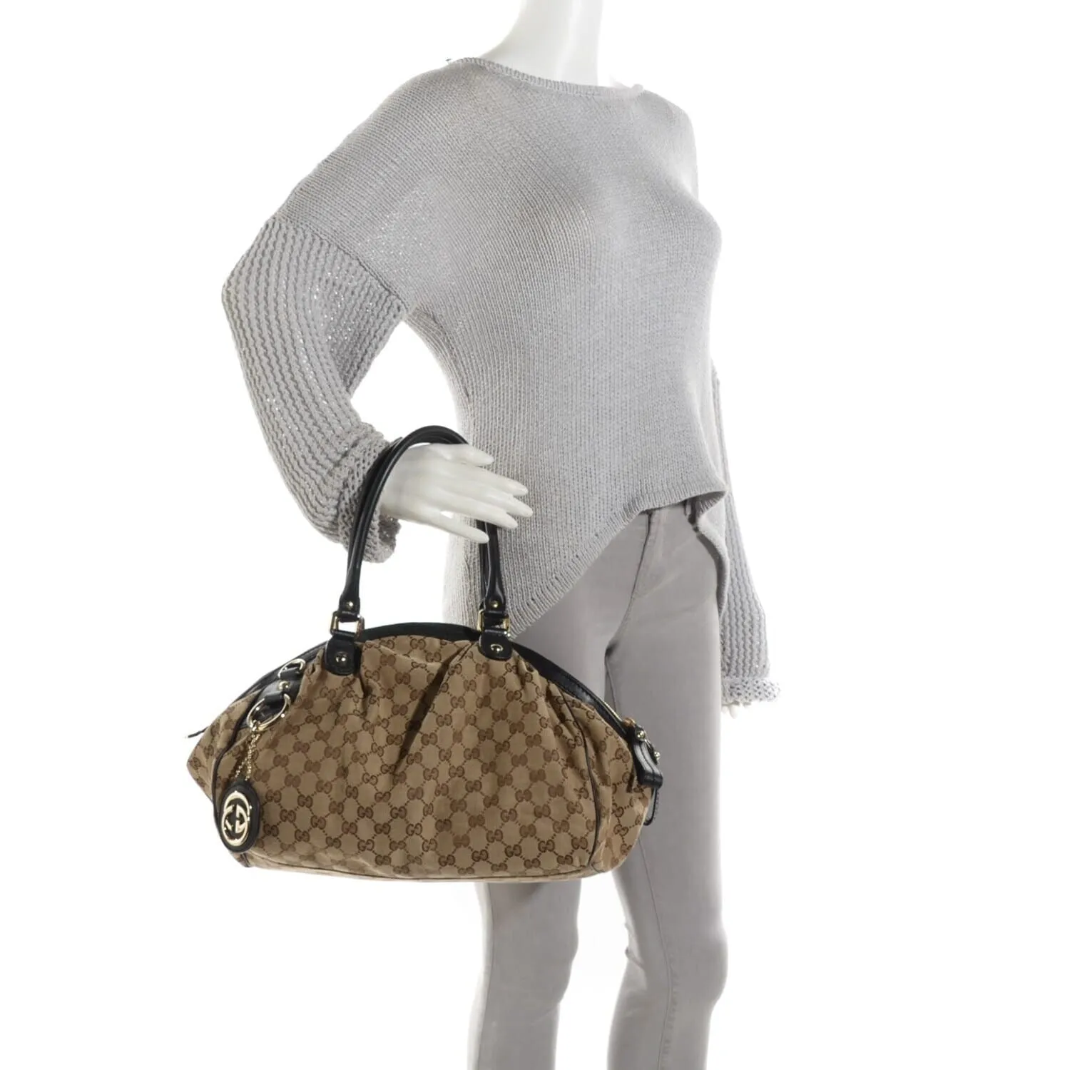 Gucci Sukey Boston Bag (Pre-Owned) - One Size sold by Zulily product image thumbnail 4