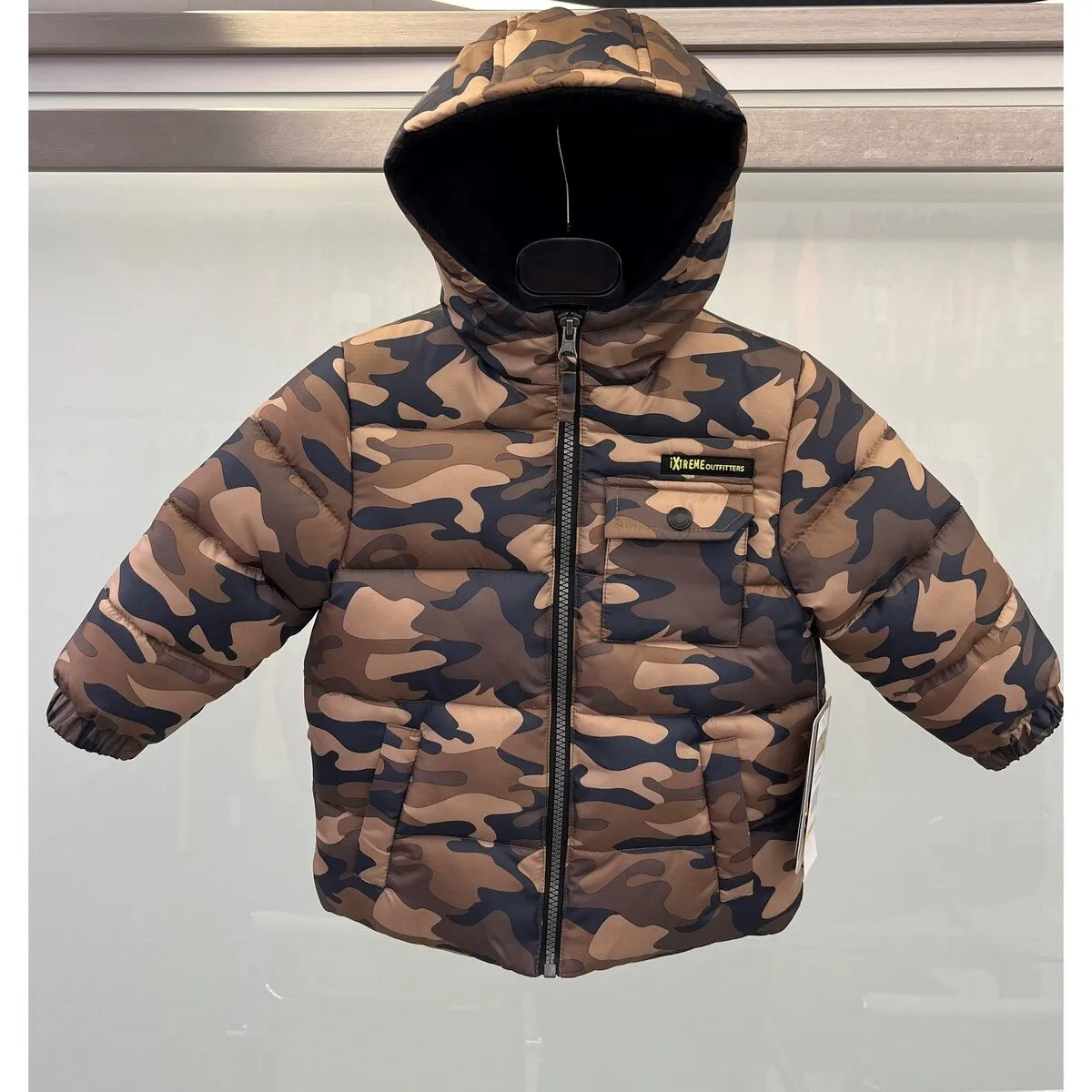 Boys Camo Print Puffer sold by Zulily product image thumbnail 3