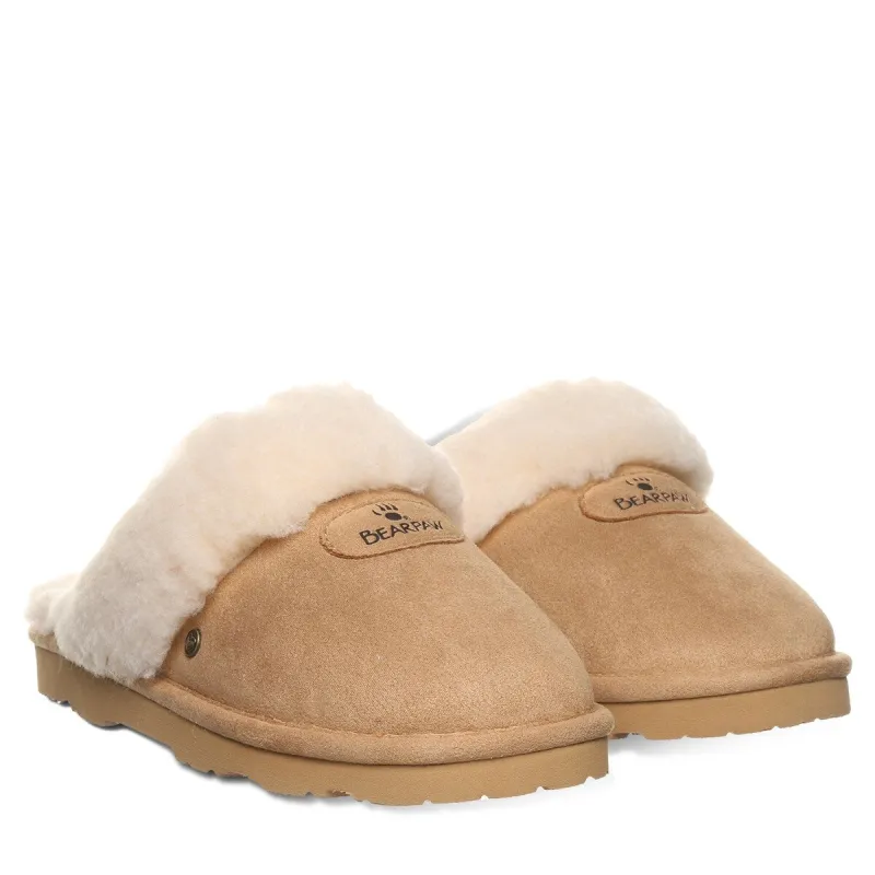 BEARPAW EFFIE VEGAN Women's Slippers sold by Zulily