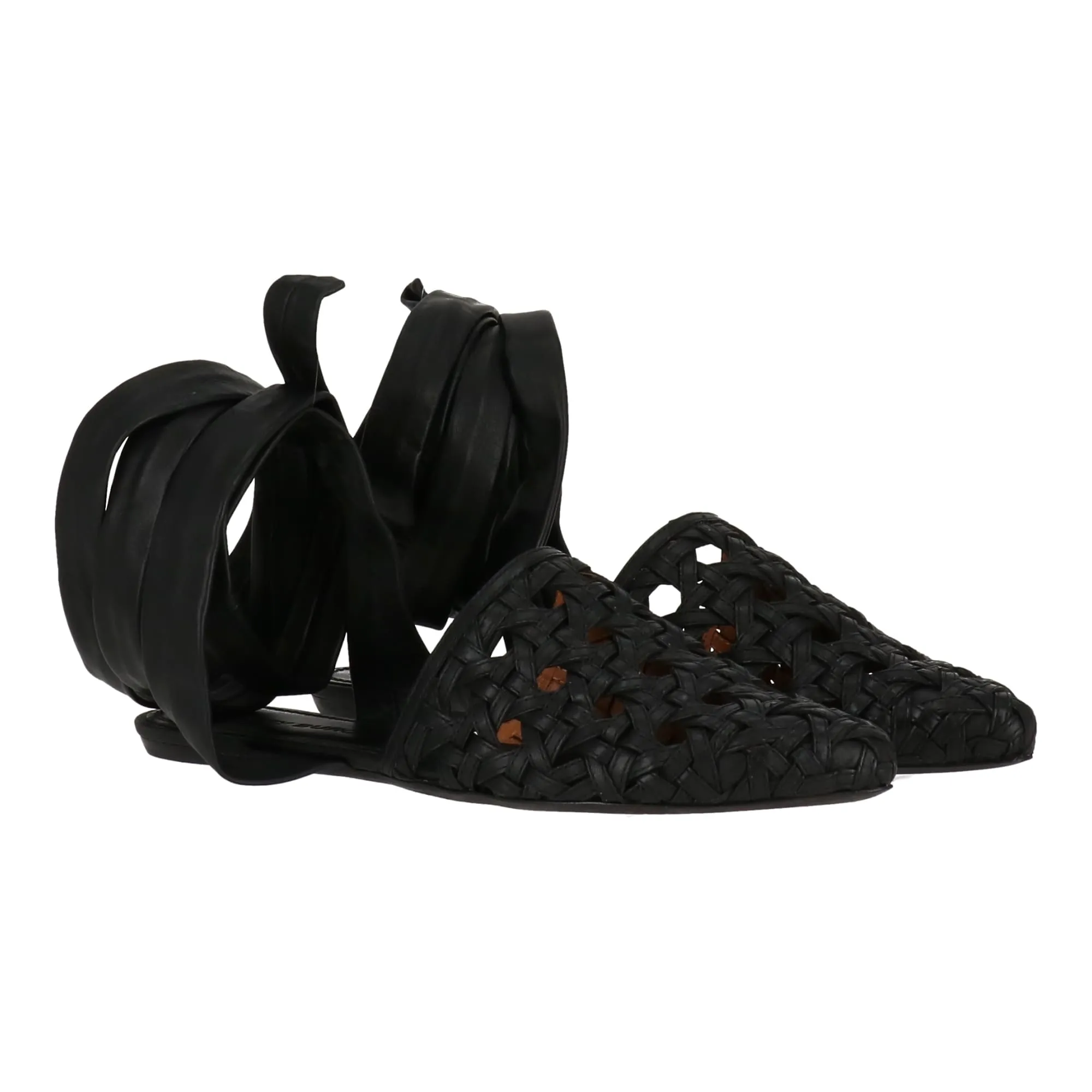 Tory Burch Womens Black Flat sold by Zulily product image thumbnail 3