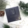 Lotus Pendant Necklace With Swarovski Crystals On Holiday Card sold by Zulily